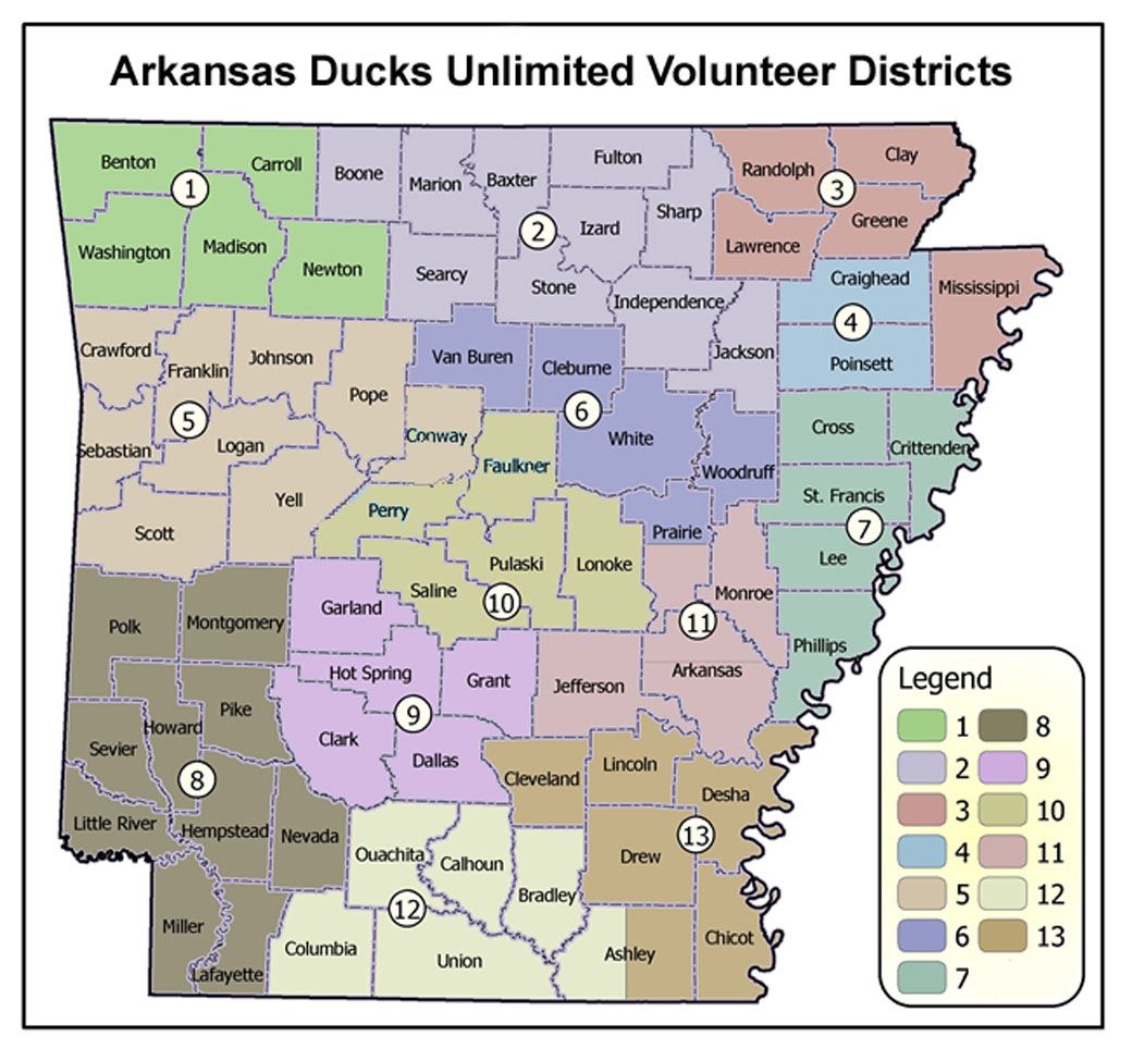 Arkansas Deer Zone Map - Real Map Of Earth