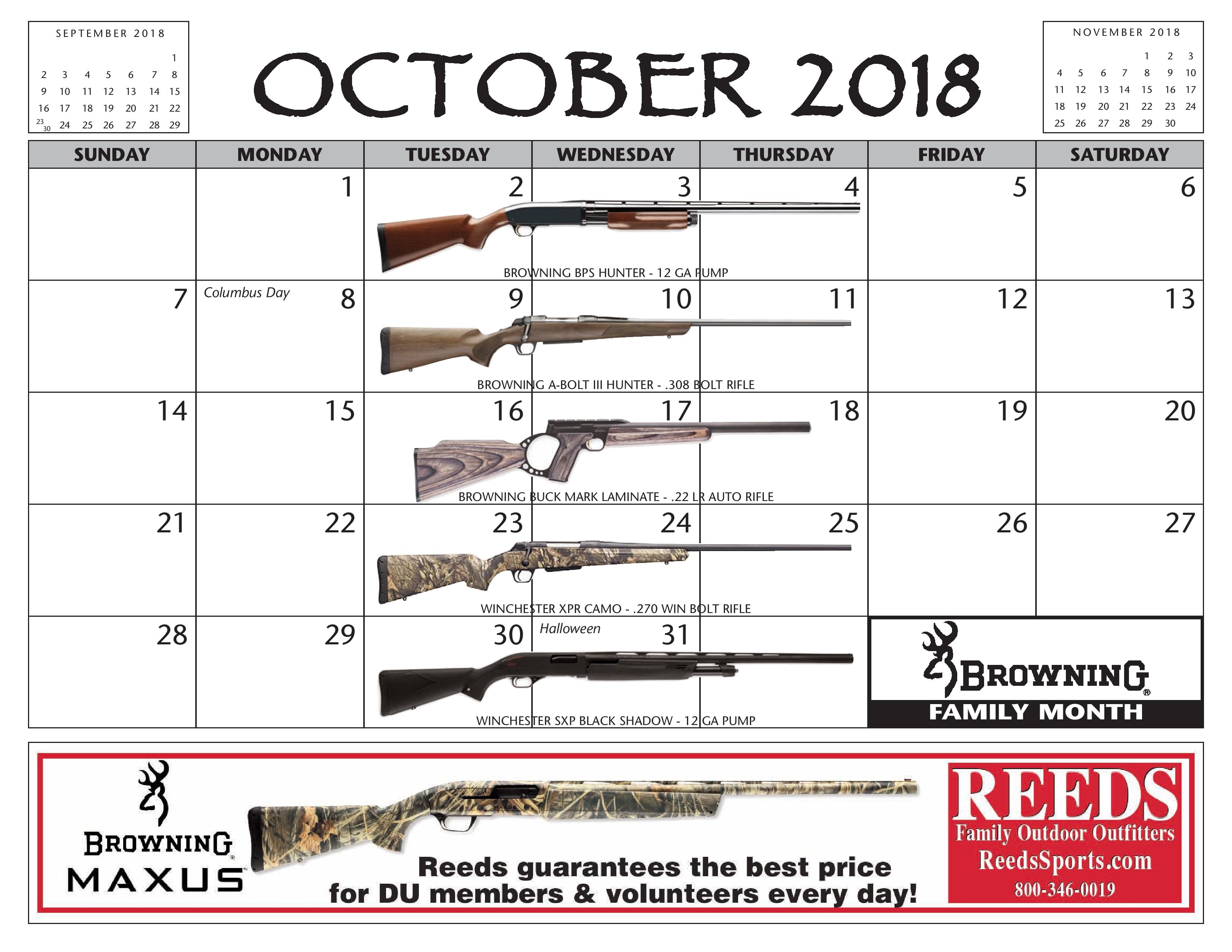 2018 Maryland Gun Calendar Giveaway 2018 Maryland Gun Calendar Giveaway