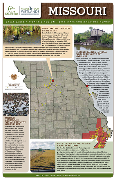 Missouri 2018 State Conservation Report